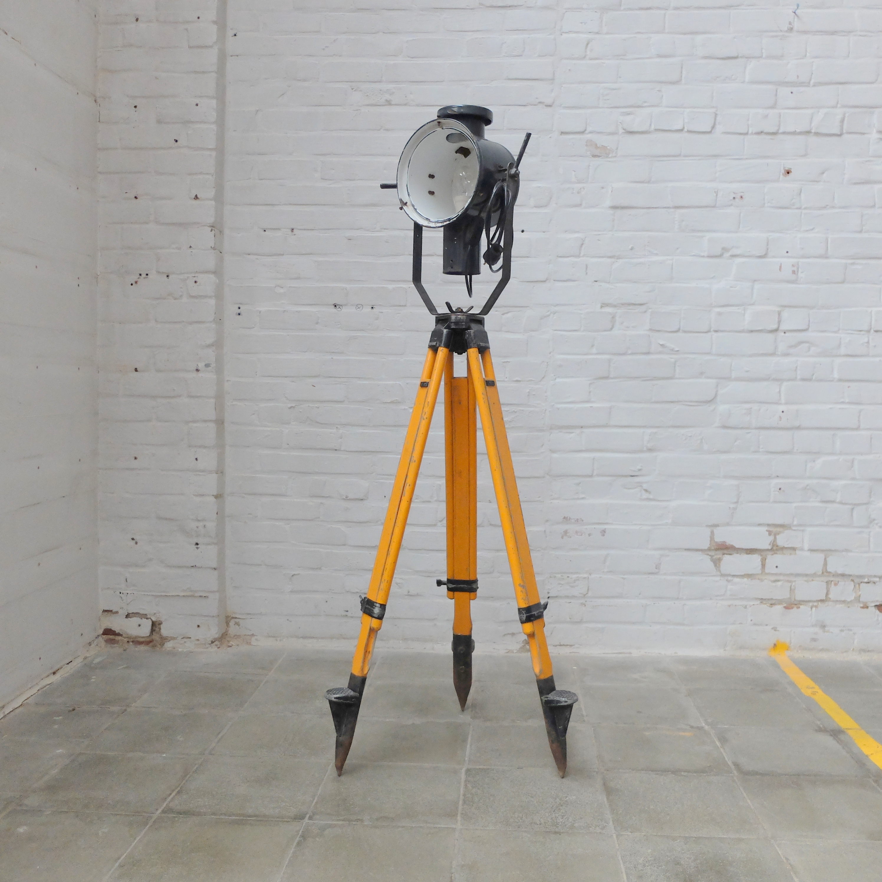 Industrial Tripod Light Bold Design