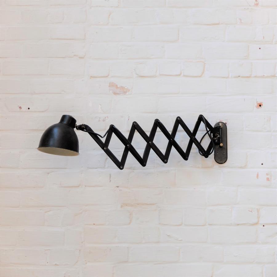 Voorgevoel Weven molen Vintage industriële schaarlamp | Bold Design